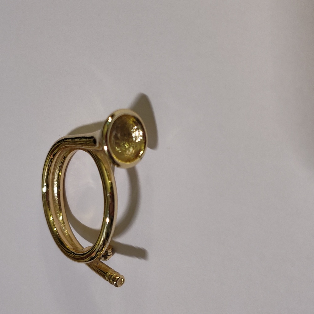 Musical Horn Instrument Pin - Picture 3 of 3